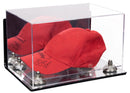 Mirror Wall Mount Case Mirror base with Silver Risers