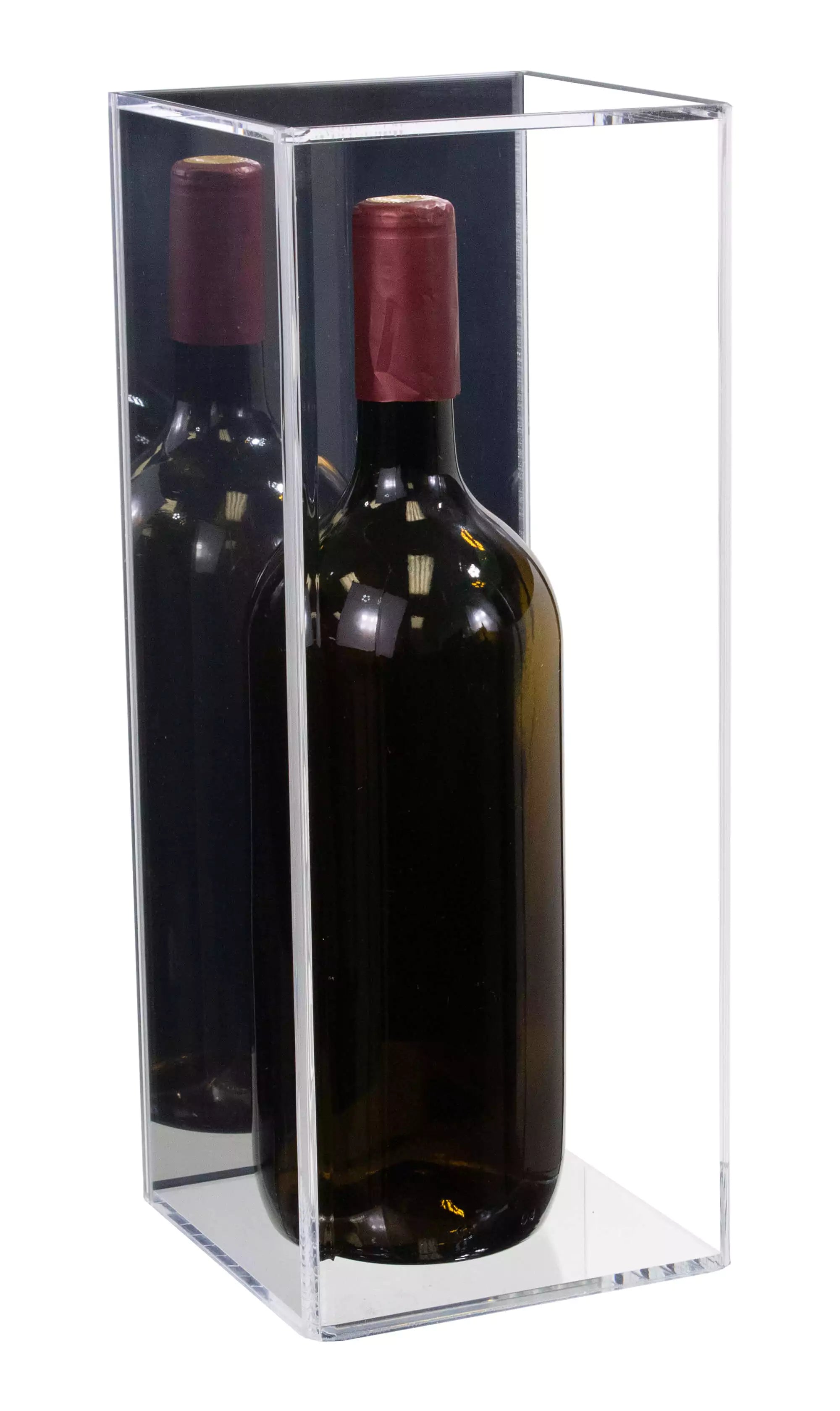 Wine bottle display box hotsell
