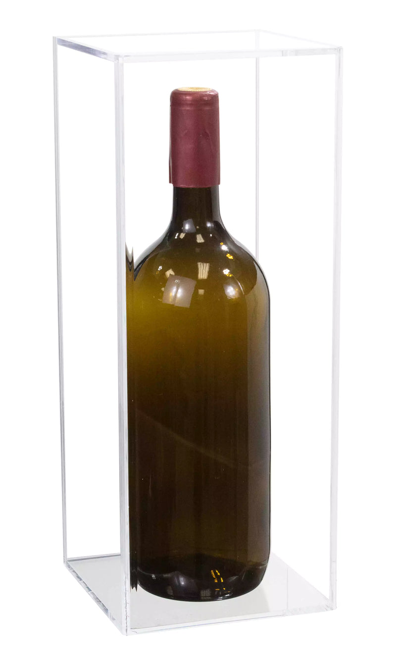 Wine bottle display case for sale on better display cases