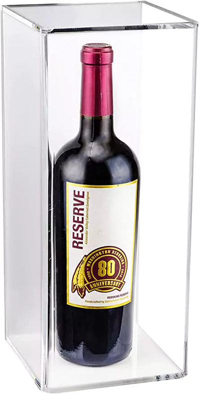 Wine bottle display box hotsell