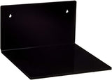 Black Acrylic Wall Mounts - Better Display Cases