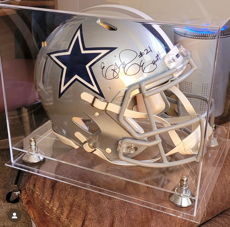 ZekeElliottDallasCowboysHelmetAutographic