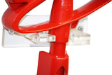 Clear Acrylic Broom and Dust Pan (NOT Included) Vertical Wall Mount Holder (A052)