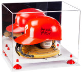 Versatile Acrylic Display Case 14.5 x 11 x 12 - Mirror No Wall Mounts (V44/A002)