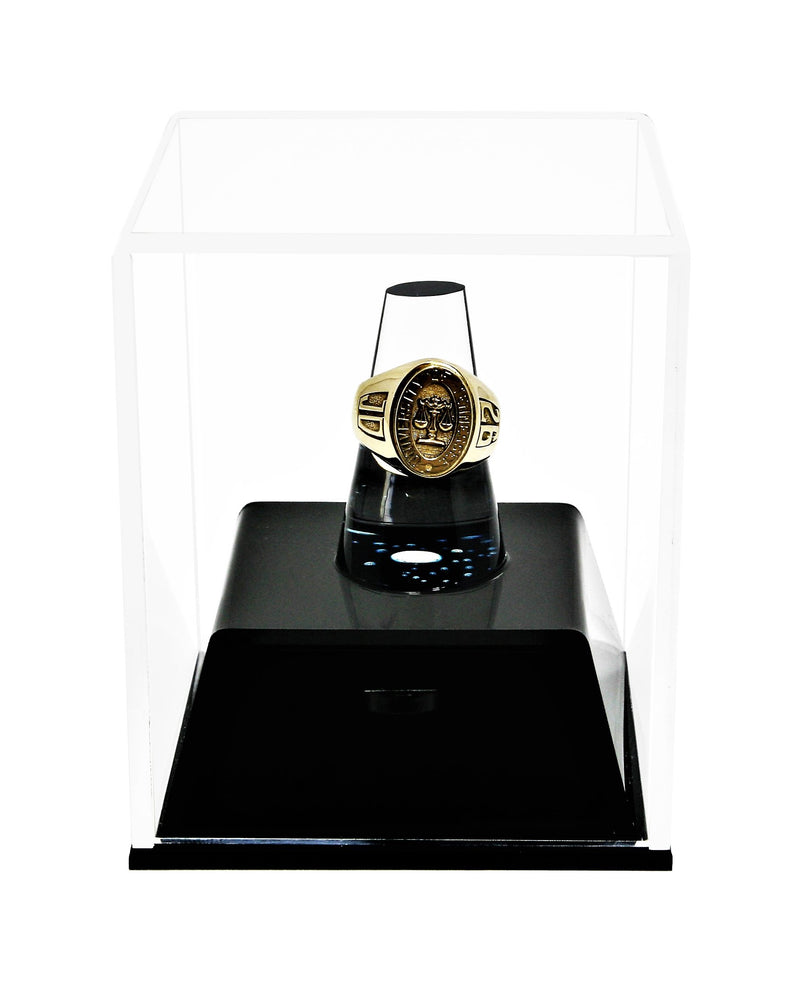 Clear Acrylic Championship School Ring Display Case