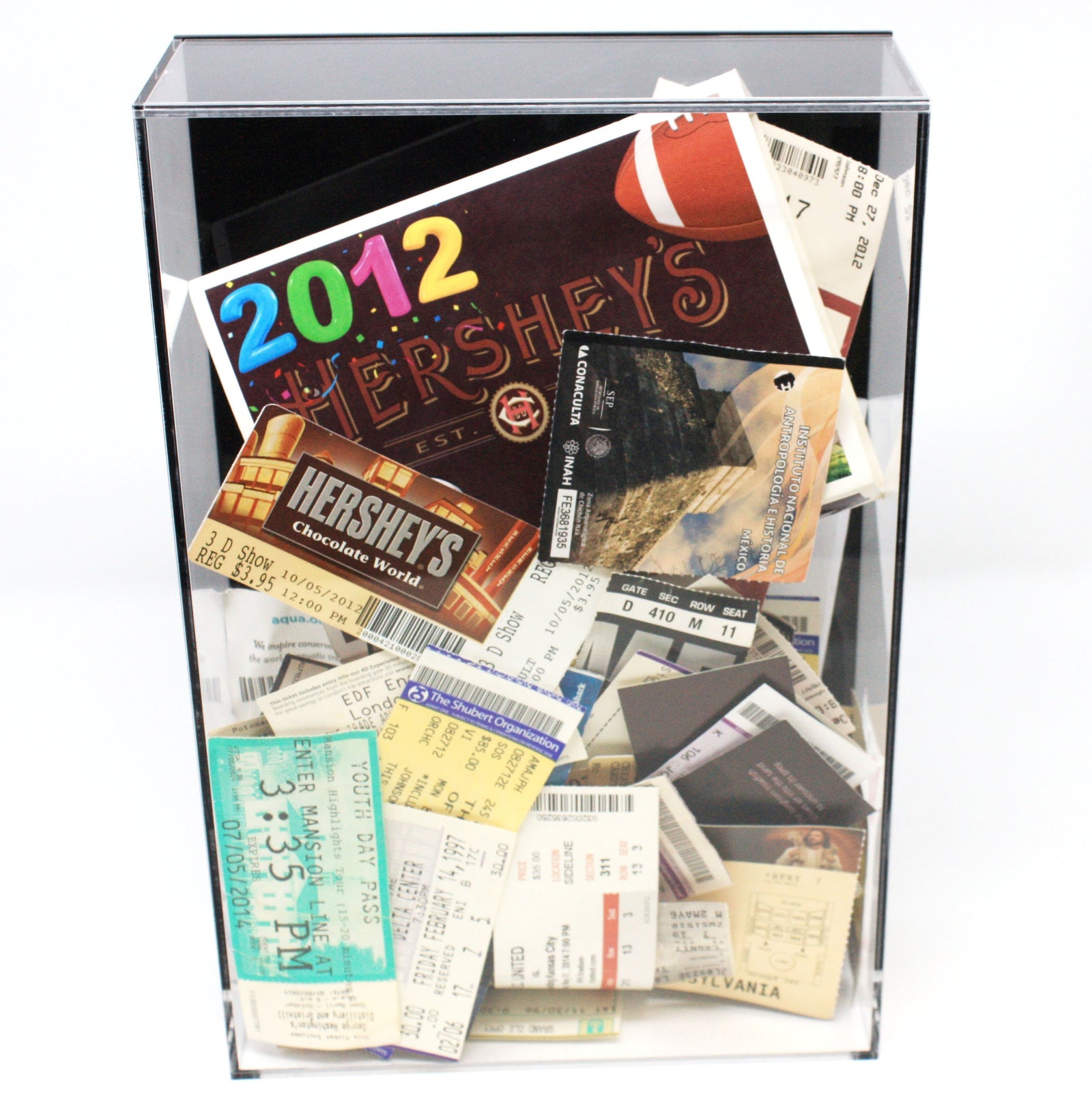 Bottlecap, Cork or Ticket Stub Wall Mount Display Case