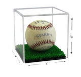 Acrylic Baseball, Lacrosse or Tennis Ball Display Case