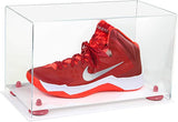 Acrylic Large Single Shoe Display Case for Basketball Shoe, Soccer, Football Cleat - 15x8x9 Clear (V11/a013)