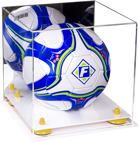 Acrylic Soccer Ball Display Case - Mirror (B02/A027)