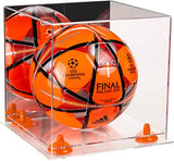 Acrylic Soccer Ball Display Case - Mirror (B02/A027)