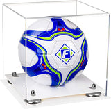 Acrylic Soccer Ball Display Case - Clear (B02/A027)