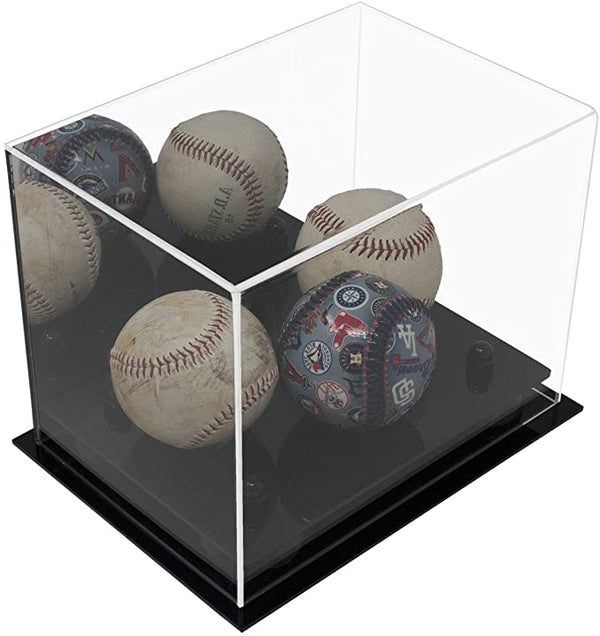 Versatile Acrylic Display Case 8.25 x 6 x 6.75 - Mirror No Wall Mounts (A003/V45)