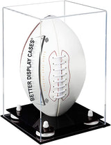 Full Size Football Display Case Vertical - Clear (B42/A060)