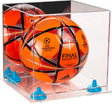 Acrylic Soccer Ball Display Case - Mirror (B02/A027)