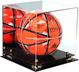 Acrylic Soccer Ball Display Case - Mirror (B02/A027)