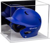 Acrylic Baseball Batting Helmet Display Case - Mirror  No Wall Mount(V22/A012)