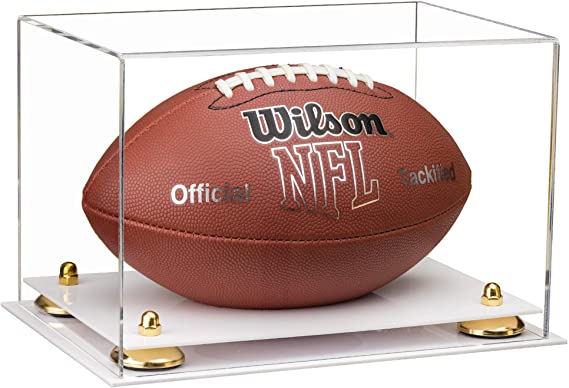 Acrylic Full Size Football Display Case - Clear (B41/A004)