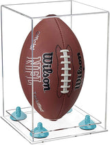 Full Size Football Display Case Vertical - Clear (B42/A060)