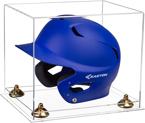 Acrylic Baseball Batting Helmet Display Case - Clear (V22/A012)