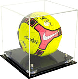 Acrylic Soccer Ball Display Case - Clear (B02/A027)