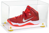 Acrylic Large Single Shoe Display Case for Basketball Shoe, Soccer, Football Cleat - 15x8x9 Clear (V11/a013)