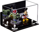Versatile Acrylic Display Case 9.5 x 6 x 6.5 - Mirror Wall Mounts  (A005/V43)