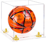 Acrylic Soccer Ball Display Case - Clear (B02/A027)