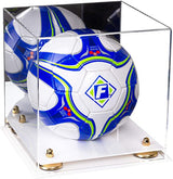 Acrylic Soccer Ball Display Case - Mirror (B02/A027)