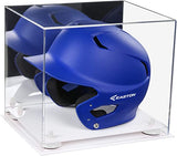 Acrylic Baseball Batting Helmet Display Case - Mirror  No Wall Mounts (V22/A012)