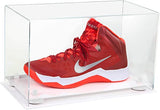 Acrylic Large Single Shoe Display Case for Basketball Shoe, Soccer, Football Cleat - 15x8x9 Clear (V11/a013)