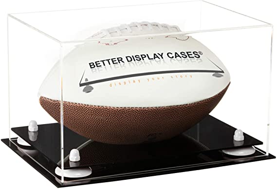 Acrylic Full Size Football Display Case - Clear (B41/A004)