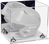 Acrylic Baseball Batting Helmet Display Case - Mirror Wall Mounts (V22/A012)