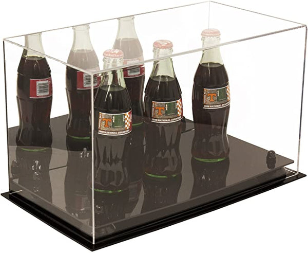 Acrylic Versatile Display Case 15 X 8 X 9  - Mirror No Wall Mount (A013/V11)