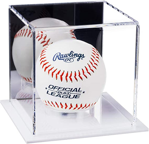 Buy in Bulk - 12 Pack: Deluxe Baseball Display Case by Studio Décor Buy in Bulk - 12 Pack: Deluxe Baseball Display Case by Studio Décor