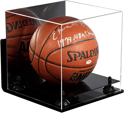 Acrylic Full Size Basketball Display Case - Mirror Wall Mounts (B01/A001)