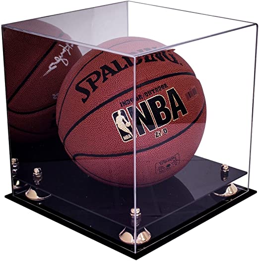 Acrylic Full Size Basketball Display Case - Mirror no Wall Mounts (B01/A001)