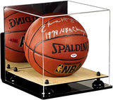 Acrylic Full Size Basketball Display Case - Mirror Wall Mount (B01/A001)