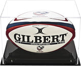Acrylic Rugby Ball Display Case - Clear (B41/A004)