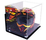 Motorcycle Nascar or Motocross Racing Helmet Display Case - Clear (A024/V61)