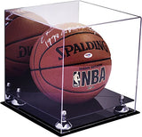 Acrylic Full Size Basketball Display Case - Mirror no Wall Mounts (B01/A001)