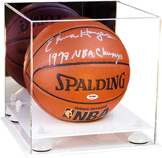 Acrylic Full Size Basketball Display Case - Mirror no Wall Mounts (B01/A001)