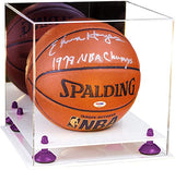 Acrylic Full Size Basketball Display Case - Mirror Wall Mount (B01/A001)