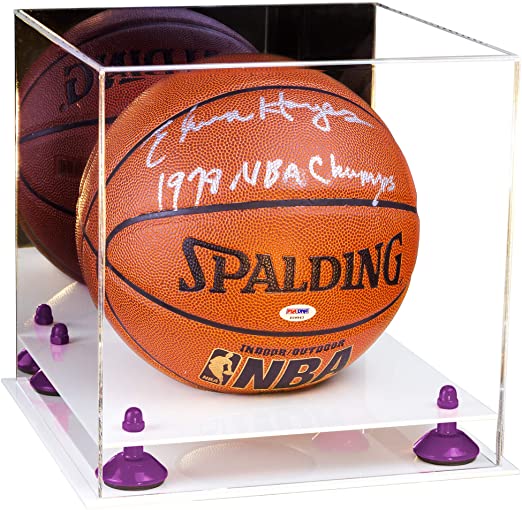 Acrylic Full Size Basketball Display Case - Mirror Wall Mount (B01/A001)