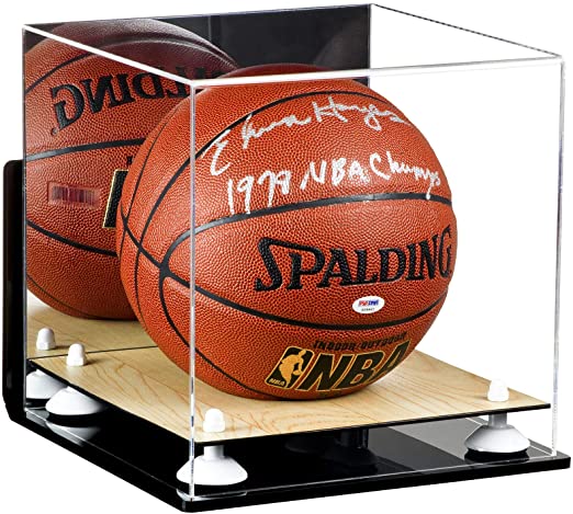 Acrylic Full Size Basketball Display Case - Mirror Wall Mounts (B01/A001)