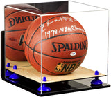 Acrylic Full Size Basketball Display Case - Mirror Wall Mount (B01/A001)