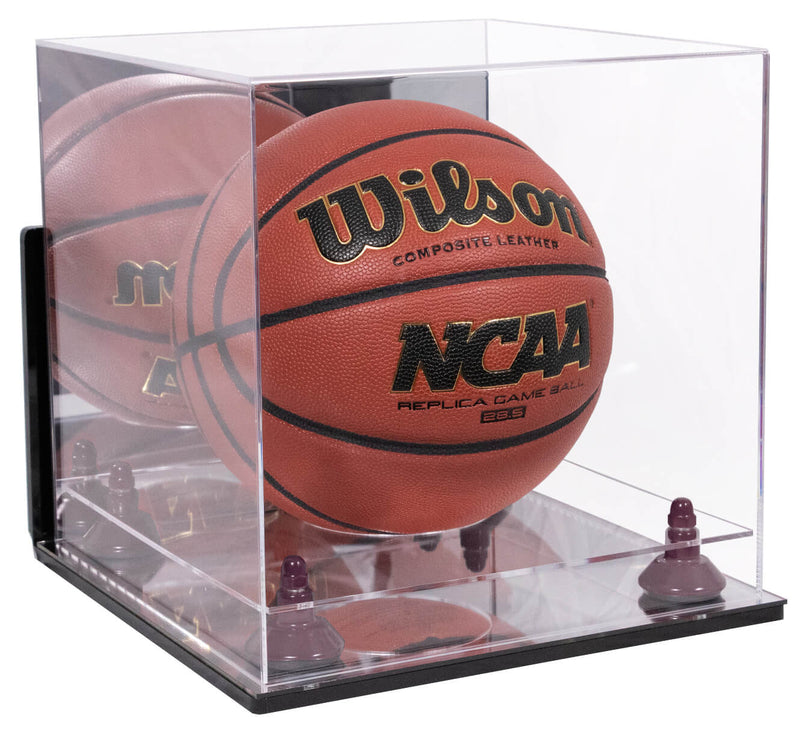 Acrylic Full Size Basketball Display Case - Mirror no Wall Mounts (B01/A001)