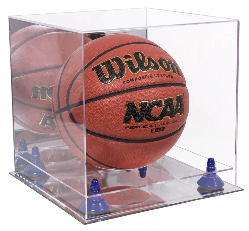 Acrylic Full Size Basketball Display Case - Mirror no Wall Mounts (B01/A001)