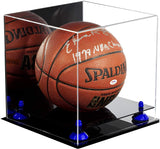 Acrylic Full Size Basketball Display Case - Mirror Wall Mount (B01/A001)