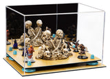Acrylic Versatile Display Case 12 X 8.25 X 8 - Mirror no Wall Mounts (V41/A004)