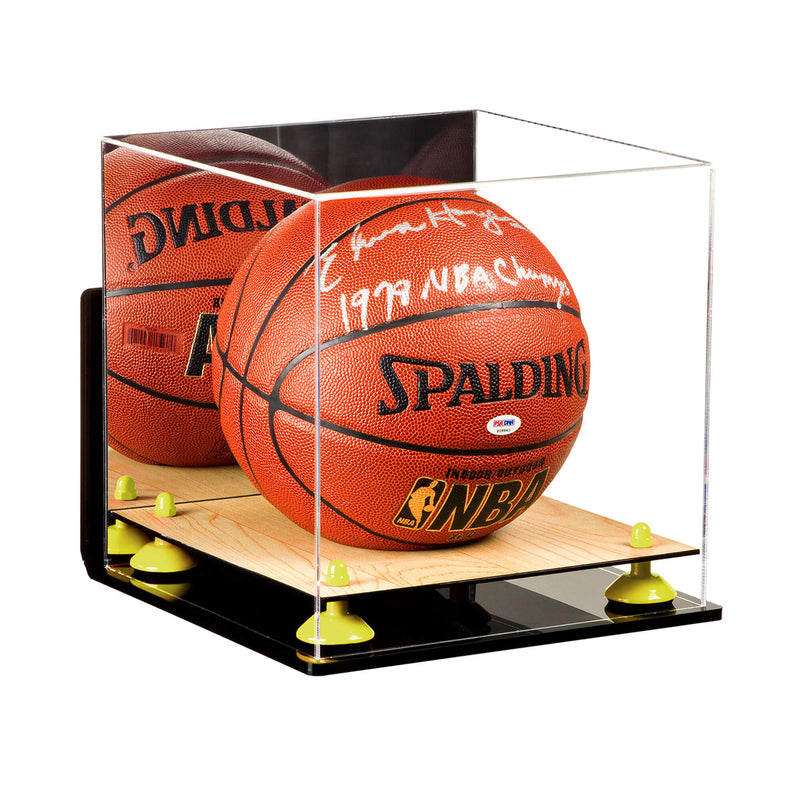 Acrylic Full Size Basketball Display Case - Mirror Wall Mounts (B01/A001)